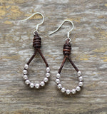 Vintage Silver/Gold/Rose Gold Earrings