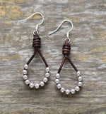 Vintage Silver/Gold/Rose Gold Earrings