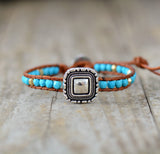 Leather Antique Bracelet