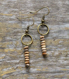 Vintage Stone Earring