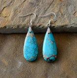 Teardrop Stone Earrings