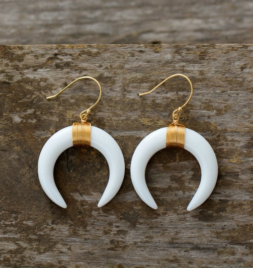 Ox Horn Earring