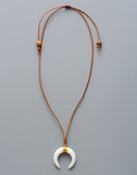 Shell Horn Necklace
